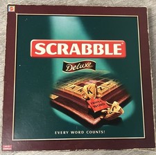 Scrabble Delux Edition -