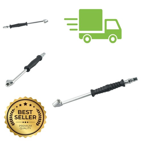 Dual head tire inflator air - head,