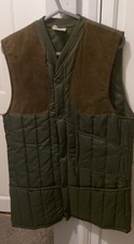 BEAVER OF BOLTON  Quilted Shooting Gilet/Vest size 36" Great Condition!