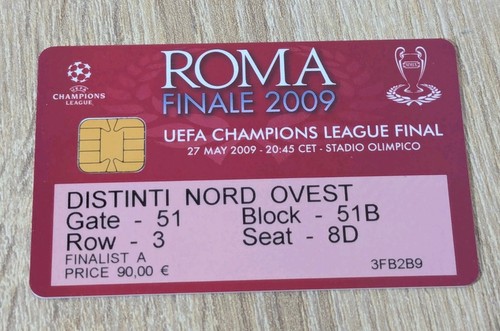 Ticket manchester united - ticket,