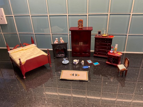 Job lot dolls house furniture - lot,
