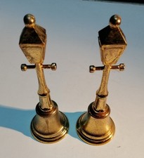 Vintage brass victorian - 2x,