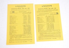 Bus Coach Timetable Handbills