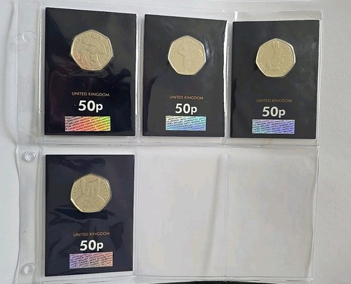 2017 beatrix potter 50p - 50p, coin