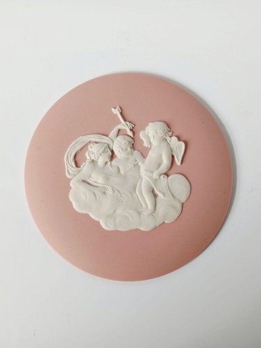 Wedgwood jasper pink cameo - wedgwood, /
