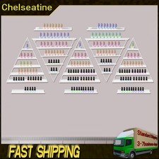 10PCS Triangular Wall-mounted