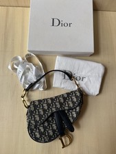Dior Mini Saddle jaquard Bag