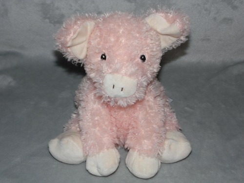Sainsburys pig soft toy pink