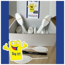 Car Key Tags x 200 - Self Tie