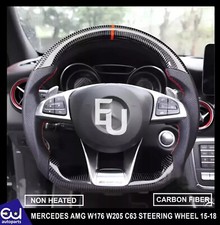 REAL CARBON FIBER STEERING