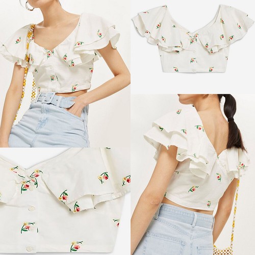 Topshop womens floral - ex,