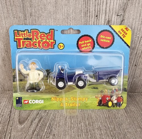 Corgi little red - corgi, tractor