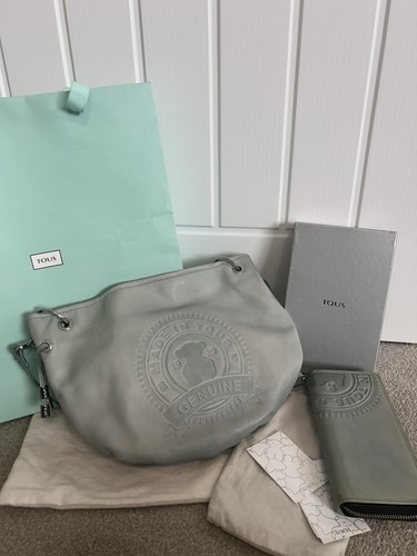 Tous blue leather crossbody - blue,