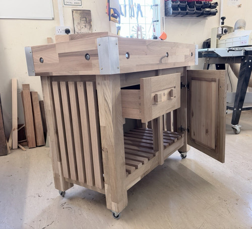 Recycled oak butchers - recycled,