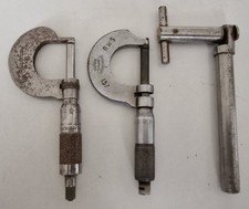 Vintage Tools. Micrometers