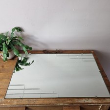 Vintage Art Deco Framless