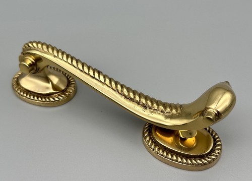 Heavy solid brass door - heavy,