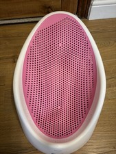 Angelcare Pink Baby Bath Seat Soft-Touch, Warm