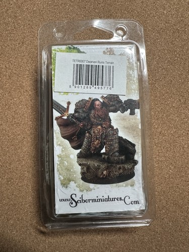 Resin dwarf miniature - resin,