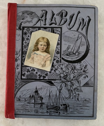 Antique victorian scrapbook - victorian,