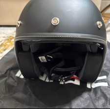 GAO JIN (ZEUS) GJ-380F BLACK BIKE HELMET - SIZE L  very  good condition