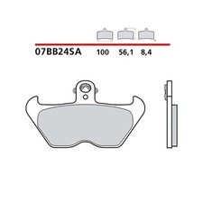 BREMBO KIT PASTIGLIE FRENO