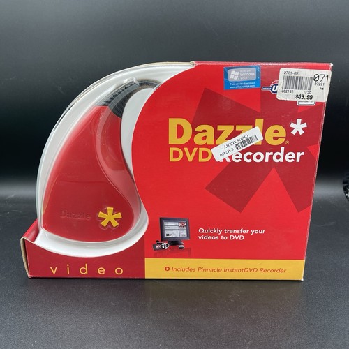 Pinnacle dazzle dvd recorder - dvd,