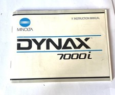 Minolta Dynax 7000i Camera
