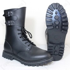 Black leather french - leather,