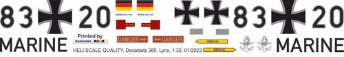 Decal 390 westland lynx - westland,