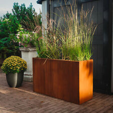 Rust Steel Metal Cube Garden