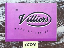 Villiers Engine 197 Cc Mark 6E