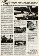 1980 Vintage Print Ad Auto