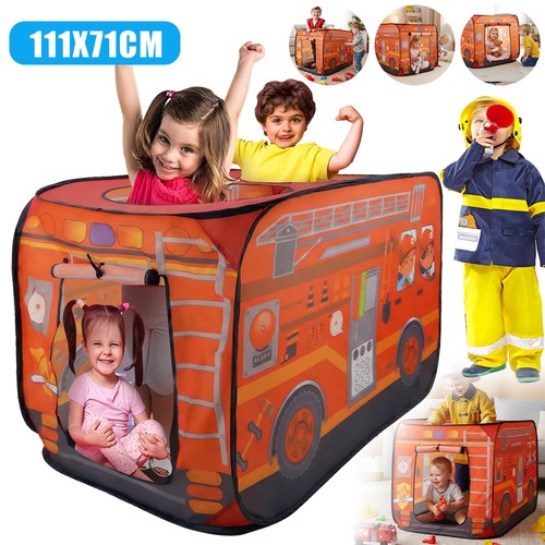 Pop fire engine play tent - pop, up