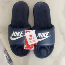 Nike Flip Flops Size 7 Navy