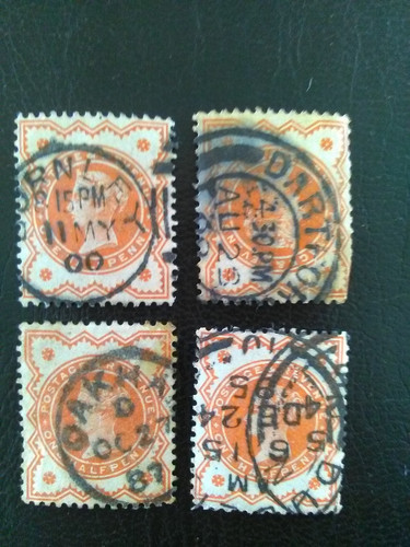Used stamps 1887 - b,