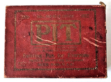 Antique 1904 vintage - pit, card