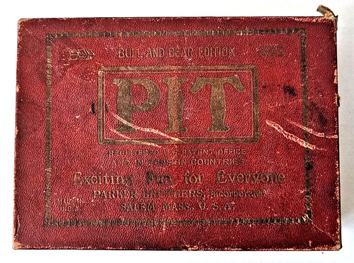 Antique 1904 vintage pit card - vintage,
