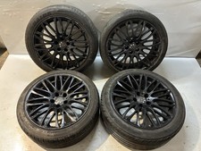 7 Series E65 E66 Set 4 BMW 20 inch alloy wheels style 149 Black BBS