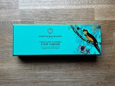 Fortnum & Mason chocolate box stem ginger. Beautiful design in superb condition