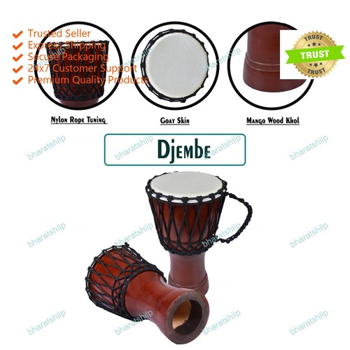 Handcrafted african djembe - handcrafted,
