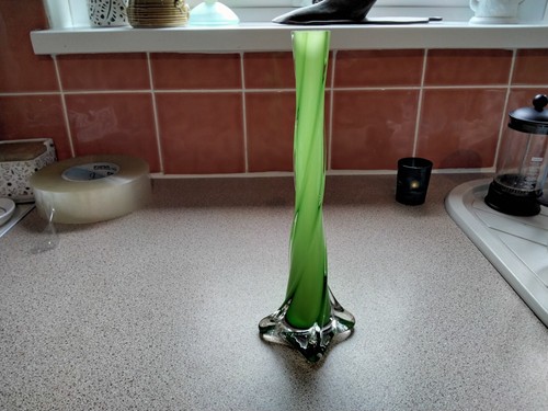 Tal vintage green glass - tal,