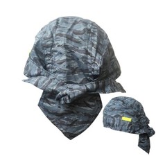 Summer Welder Welding Flame Retardant Protective Hat Cap Scarf Cotton Helmet