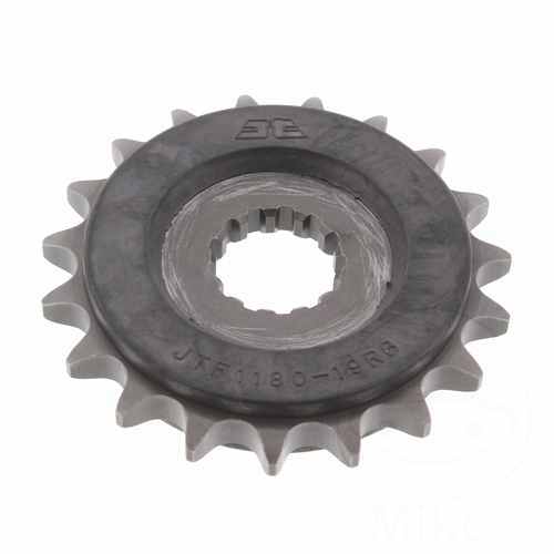 Front sprocket tooth pitch - 19,