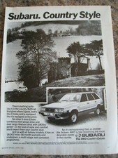 SUBARU COUNTRY STYLE CAR 4WD