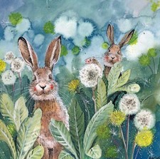 ALEX CLARK LITTLE RABBITS CARD