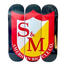 S&M Bikes BMX Skateboards Deck