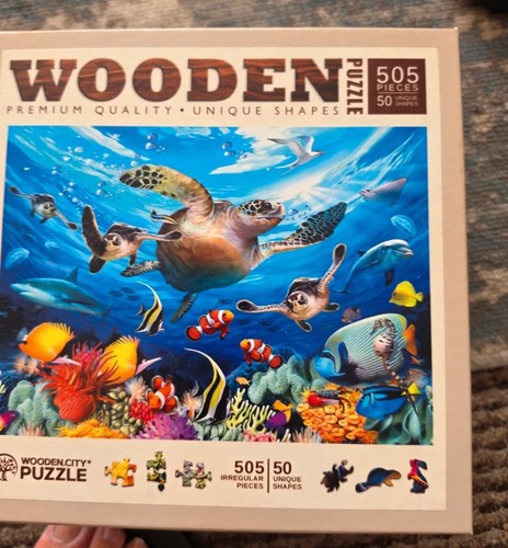 Wooden city sea - wooden.city, turtle