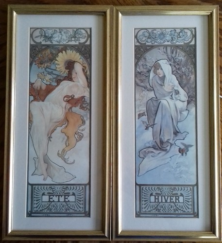Alphonse mucha art - art, nouveau