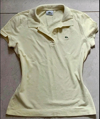 Lacoste men cream piqué - men’s,